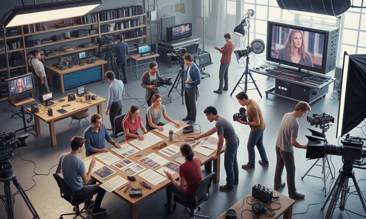 découvrez les étapes clés pour organiser efficacement un atelier de production dédié aux téléfilms, de la planification à la réalisation en passant par la gestion des équipes et du matériel.